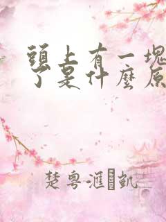 头上有一块脱发了是什么原因