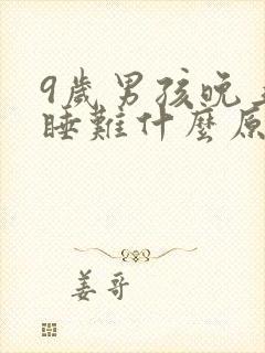 9岁男孩晚上入睡难什么原因