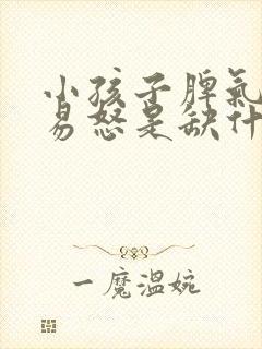 小孩子脾气暴躁易怒是缺什么