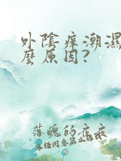 外阴痒潮湿是什么原因?