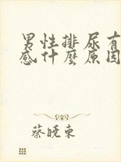 男性排尿有刺痛感什么原因