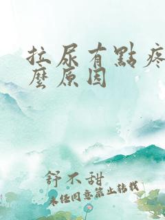 拉尿有点疼是什么原因