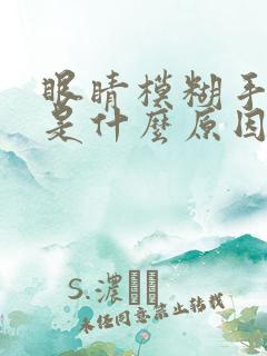 眼睛模糊手发麻是什么原因