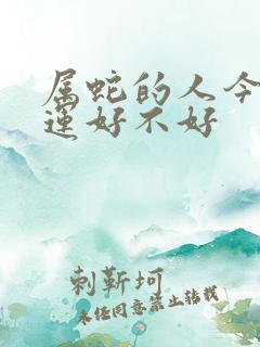 属蛇的人今天财运好不好