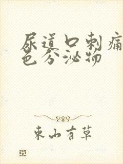 尿道口刺痛有黄色分泌物