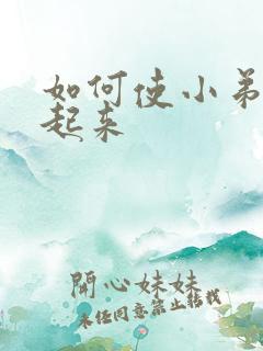 如何使小弟弟硬起来