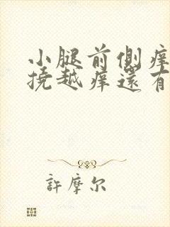 小腿前侧痒痒越挠越痒还有疙瘩