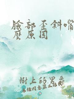 脸部歪斜嘴歪什么原因