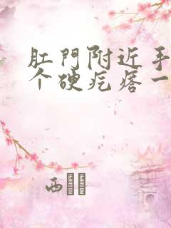 肛门附近手摸有个硬疙瘩一按就疼