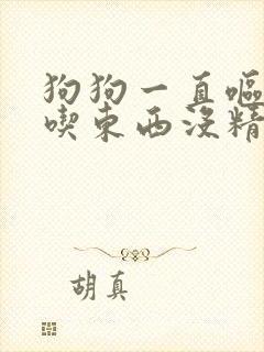 狗狗一直呕吐不吃东西没精神是怎么了