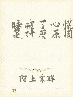 睡醒了心慌头晕是什么原因