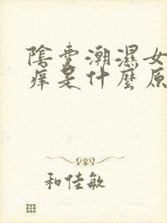 阴囊潮湿女性瘙痒是什么原因造成的