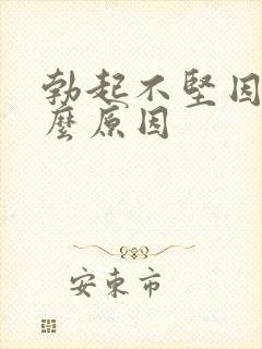 勃起不坚因为什么原因