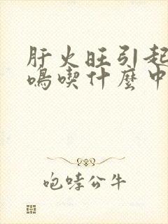 肝火旺引起的耳鸣吃什么中成药