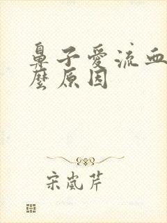 鼻子爱流血是什么原因