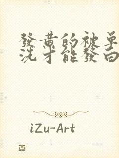 发黄的被单怎么洗才能发白