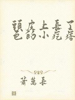 头皮上长了个红色的小疙瘩是怎么回事