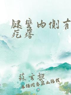 腿弯内侧有个硬疙瘩