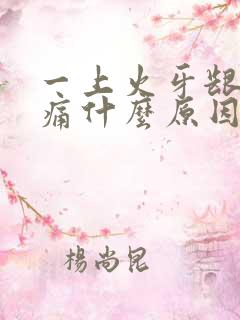 一上火牙龈就肿痛什么原因