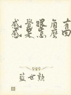 感觉眼角有异物感是怎么回事