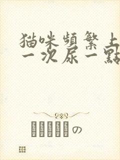 猫咪频繁上厕所一次尿一点咋回事