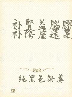 补肾益脑胶囊是补阴虚还是阳虚的