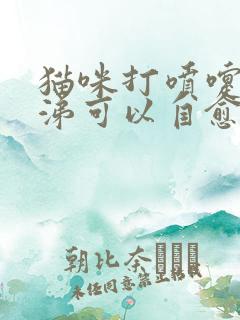 猫咪打喷嚏流鼻涕可以自愈吗