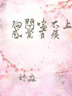 胸闷喘不上来气感觉有痰