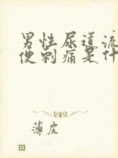 男性尿道流脓小便刺痛是什么原因