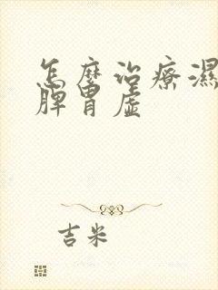 怎么治疗湿气重脾胃虚