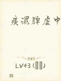 痰湿脾虚中成药