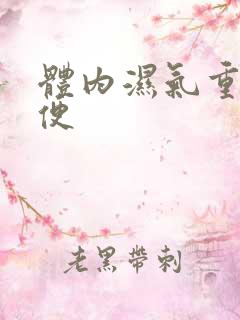 体内湿气重不排便