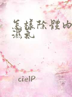 怎样除体内寒气湿气