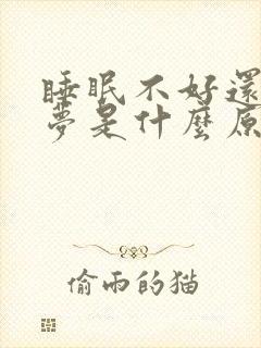 睡眠不好还老做梦是什么原因