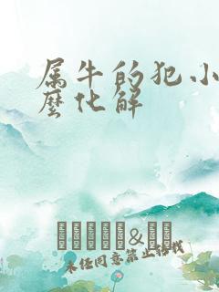 属牛的犯小人怎么化解