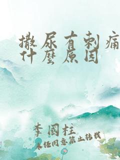 撒尿有刺痛感是什么原因