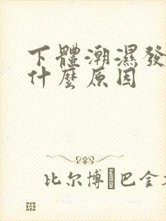 下体潮湿发痒是什么原因