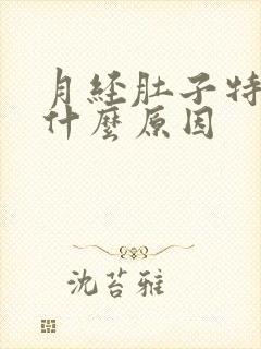 月经肚子特别痛什么原因