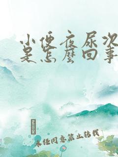 小便夜尿次数多是怎么回事