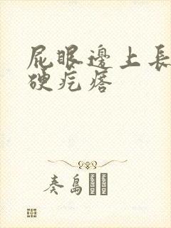 屁眼边上长了个硬疙瘩