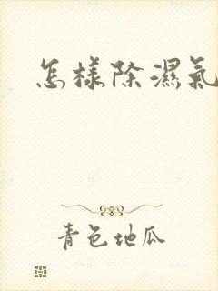 怎样除湿气痰湿