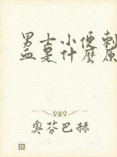 男士小便刺痛带血是什么原因