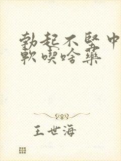 勃起不坚中途疲软吃啥药