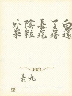 外阴长了白色的米粒疙瘩还痒