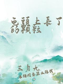 龟头上长了白色的颗粒