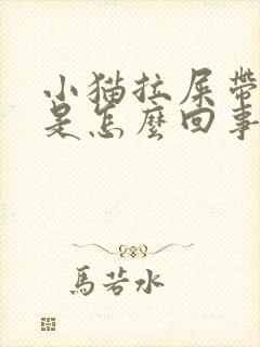 小猫拉屎带血丝是怎么回事