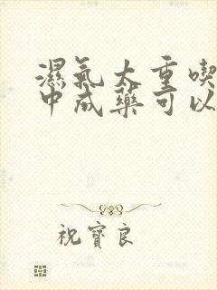 湿气太重吃什么中成药可以排湿