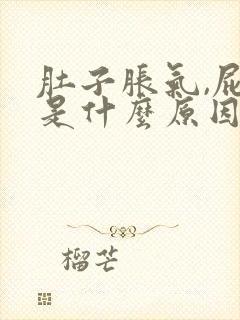 肚子胀气,屁多是什么原因