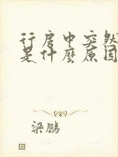 行房中突然软了是什么原因