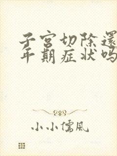 子宫切除还有更年期症状吗